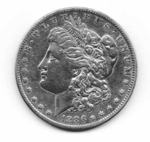 American Silber Morgan Dollar USA historische Silbermünze