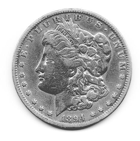 American Silber Morgan Dollar USA historische Silbermünze