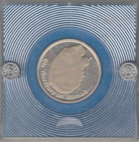 DDR 19823 5 Mark Silber Gedenkmünze Wartburg Eisenach PP verplombt