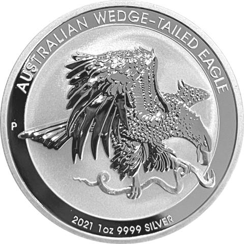 Wedge Tailed Eagle Silber 1 Unze 2021