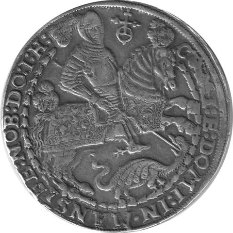 Grafschaft Mansfeld Friedeburg Reichstaler 1610
