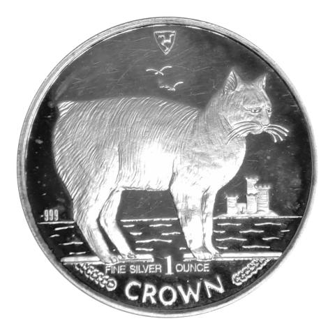 Isle of Man Crown Cat 1988