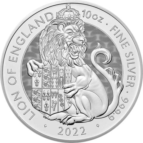 Tudor 2022 10 Unzen Silber Lion of England