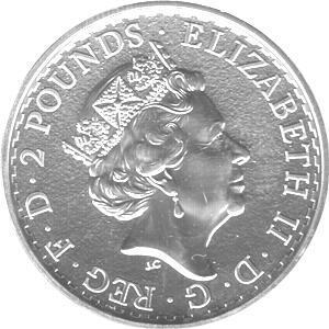 1 Unze Silber 2 Pfund Lunar Pferd 2014