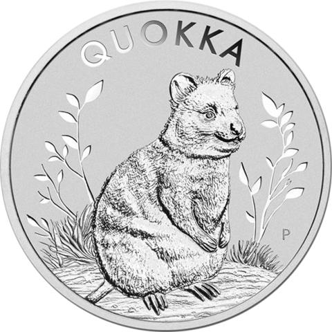 Australien Quokka 1 Unze Silbermünze 2023