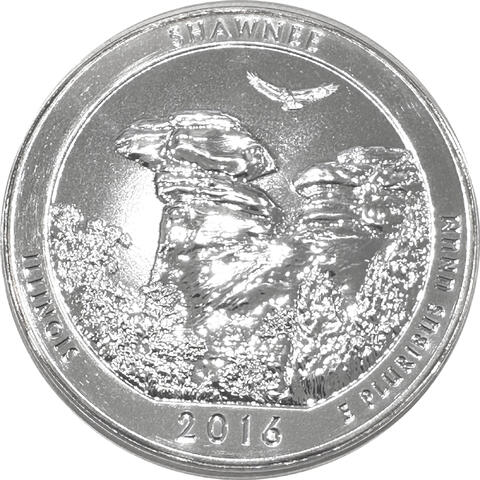 America the Beautiful 5 Unzen Silber Shawnee 2016