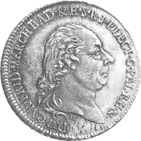 Altdeutschland Baden Konventionstaler 1803