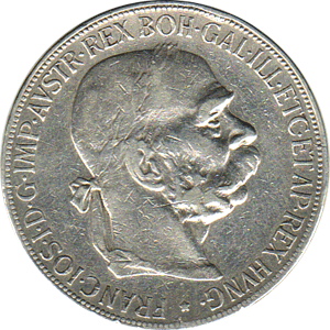5 Kronen 1900 Österreich Franz Joseph