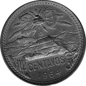 20 Centavos 1964 Mexico