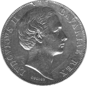 Bayern Ludwig II Patrona Bavariae 1869