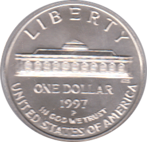 1 Dollar, USA 1997, Botanischer Garten