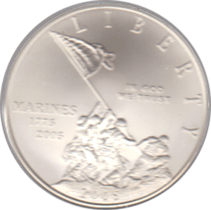 1 Dollar, USA 2005, Marines