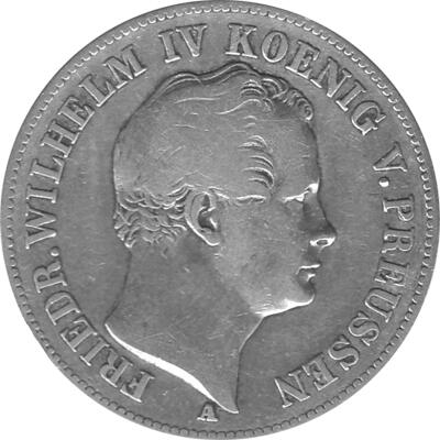 Preussen Mansfelder Bergbau Friedrich Wilhelm IV 1844