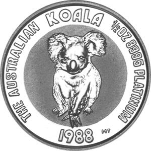 Australien Platin Koala 1/10 Unze kaufen und verkaufen