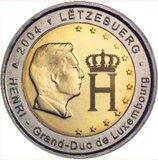 2 Euro 2004 Luxemburg Monogramm