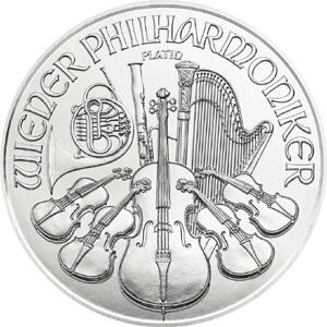 Platin 1 Unze Philharmoniker