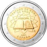2 Euro 2007 Spanien Römische Verträge
