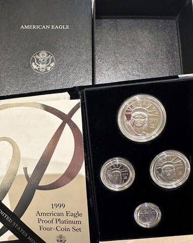 American Eagle Liberty Platin Proof Set