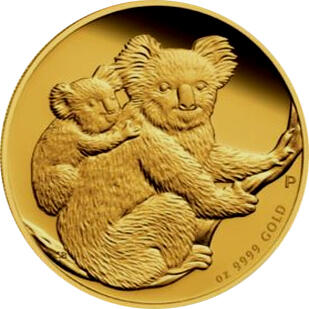 Koala 2008 proof 1/25 Unze