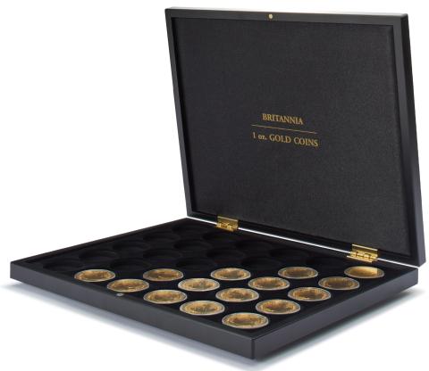 Münzkassette für Britannia Goldmünzen