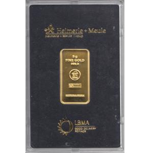 Goldbarren 5 Gramm Heimerle Responsive & Fair