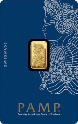 Goldbarren 10 Gramm Pamp
