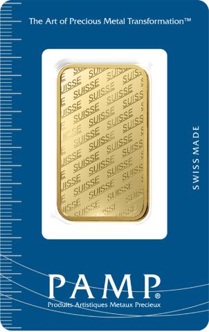 Goldbarren 1 Unze Pamp
