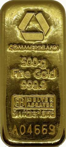 Goldbarren 500 Gramm Commerzbank