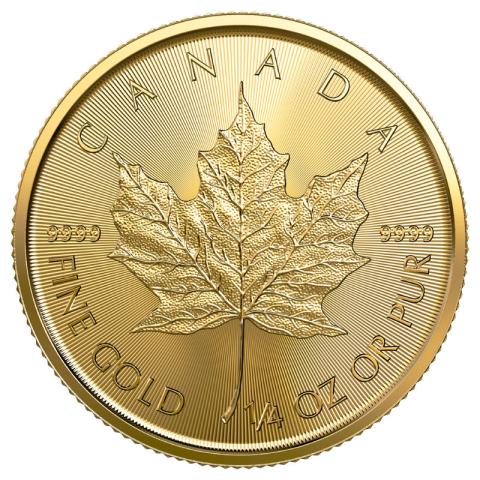 Maple Leaf Gold 1/4 Unze