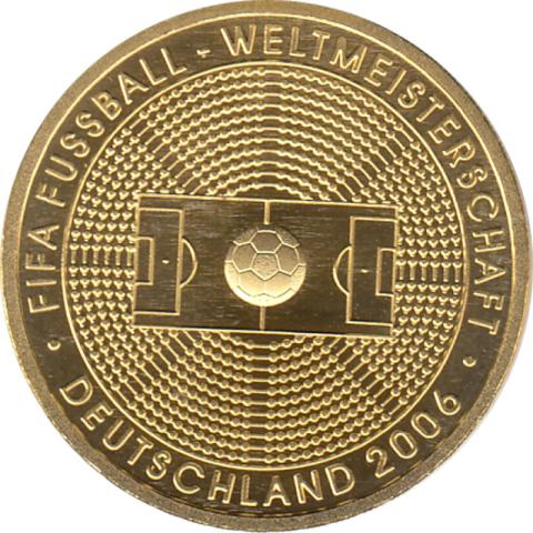 100 Euro Goldmünze 2005 FIFA Fußball Weltmeisterschaft 2006