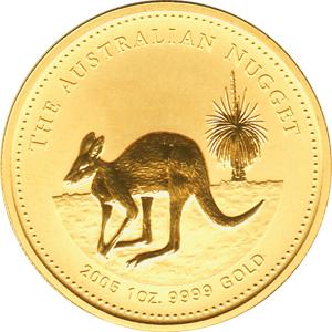 Känguru 1 Unze 2005