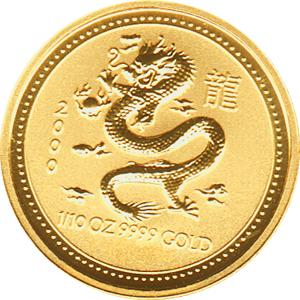 Lunar I Drachen 1/10 Unze 2000