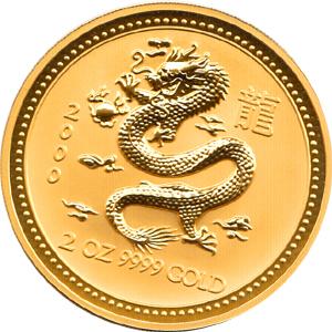 Lunar I Drachen 2 Unzen 2000
