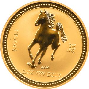 Lunar I Pferd 2 Unzen 2002
