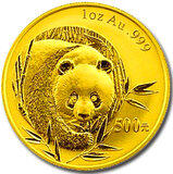 China Panda 1/20 Unze 2003 Goldpanda 20 Yuan