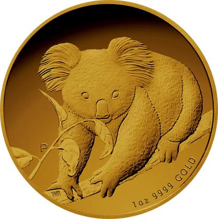 Koala 2010 proof 1/10 Unze