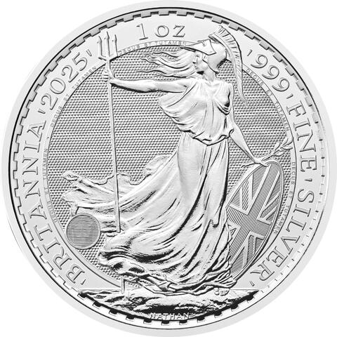 Britannia 1 Unze Silber 2025