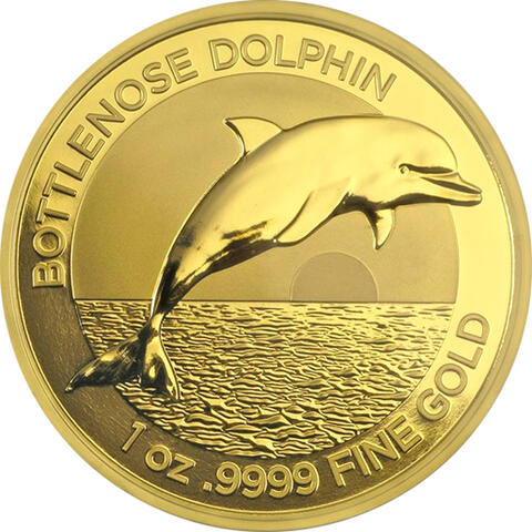 Australien Bottelnose Dolphin 1 Unze Gold 2019