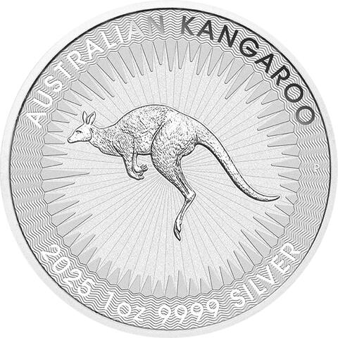 Känguru 1 Unze Silber 2025