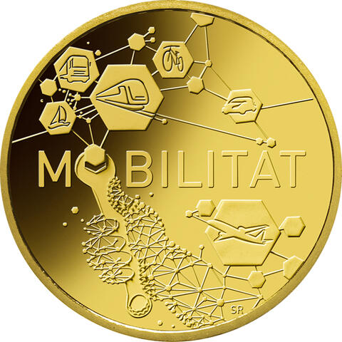 50 Euro Gold Handwerk 2024 Mobilität