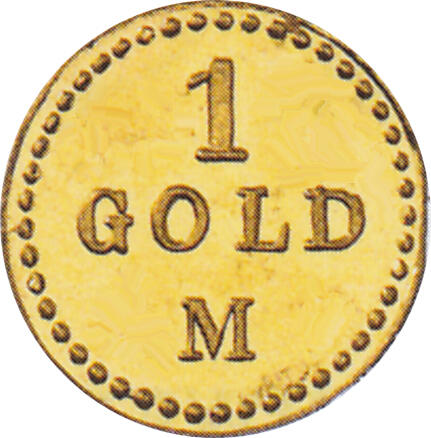 1 Goldmark 1923 Nürnberg