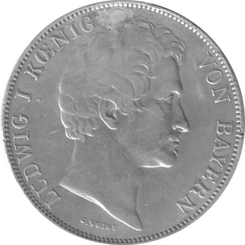 Bayern Ludwig I 1 Gulden 1844