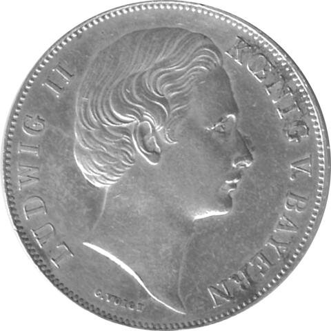 Bayern Ludwig II 1 Gulden 1869