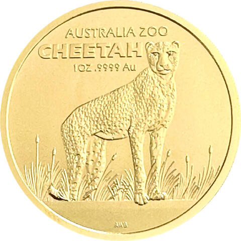Australien Zoo Gepard Cheetah 1 Unze 2021