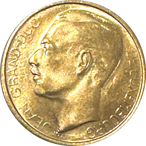40 Francs Luxemburg Goldmünze Jeans 1964