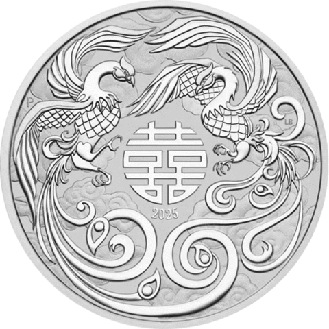 Australien Myths Legends Double Phoenix Silber 2025
