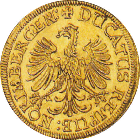 Nürnberg Gold Gulden Dukat 1640