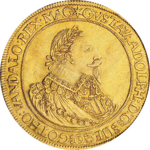 6 Dukaten Nürnberg Gustav Adolph 1632