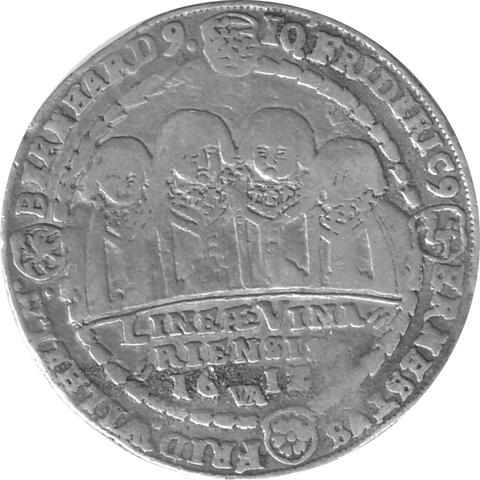 Sachsen Silber Taler Johann Ernst und sieben Brüder 1612