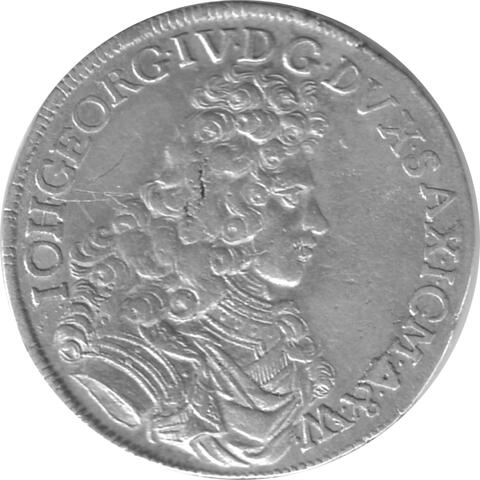 Sachsen Albertinische Linie Johann Georg 1694 